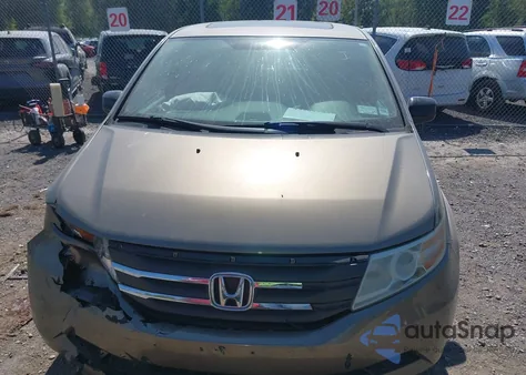 2013 Honda Odyssey Ex-L from USA, damaged, VIN 5FNRL5H67DB002792